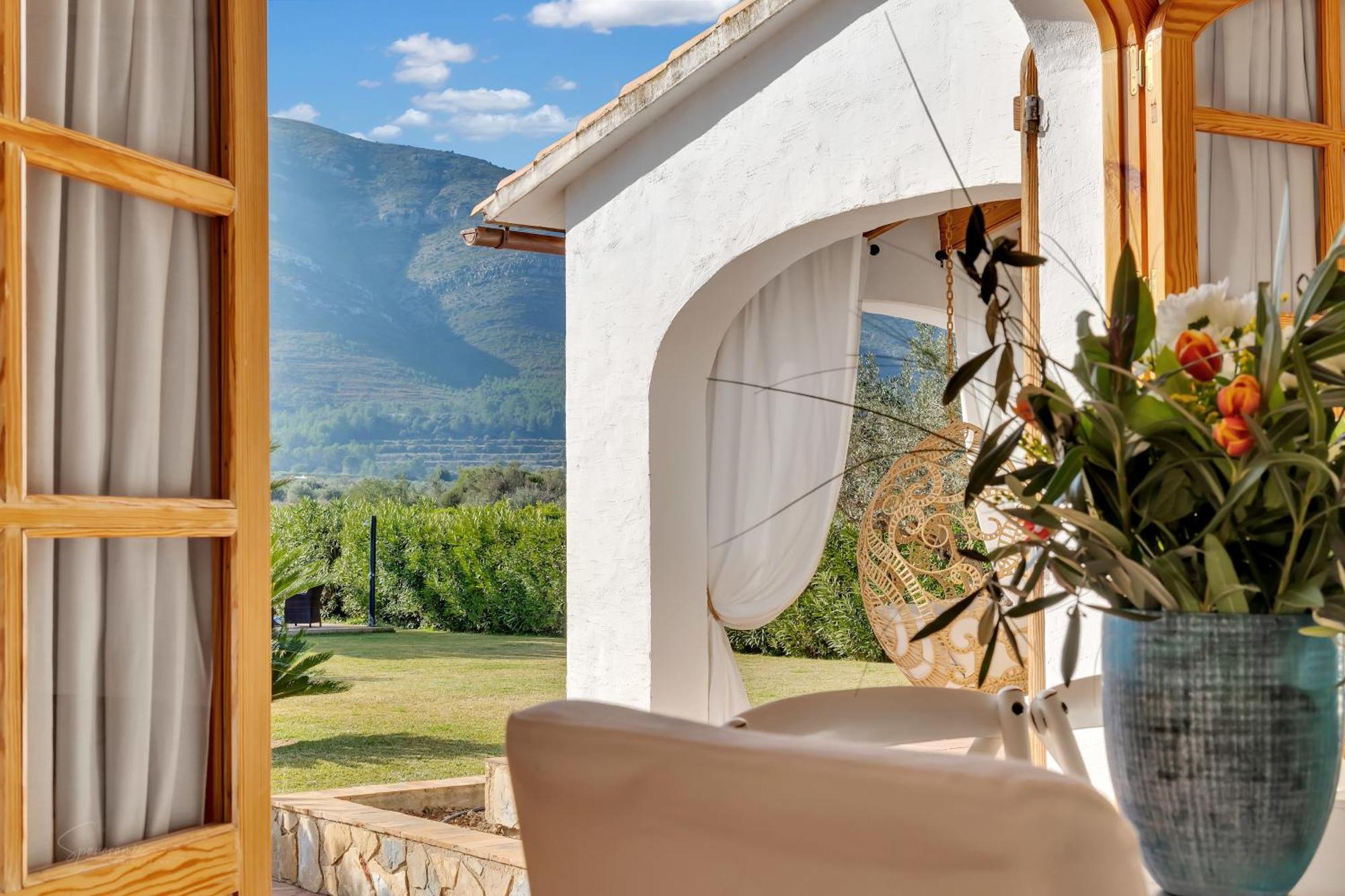 Villa Enri Villa Y Casita Con Piscina Y Jacuzzi Parcent エクステリア 写真